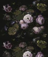 Floralism/Peony Pink velvet