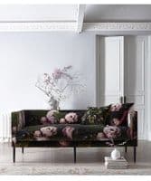 Floralism/Peony Pink velvet