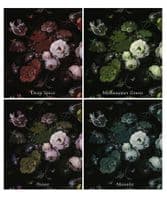 Floralism velvet throws