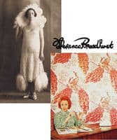 Florence Broadhurst framed Cranes wallpaper panel & wallpaper