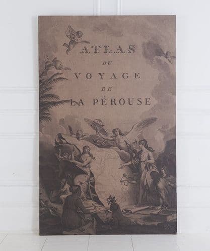 French atlas backdrop
