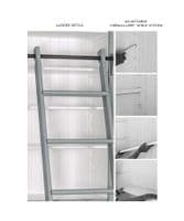 French Empire  2 or 4 door bibliotheque library ladder bookcases