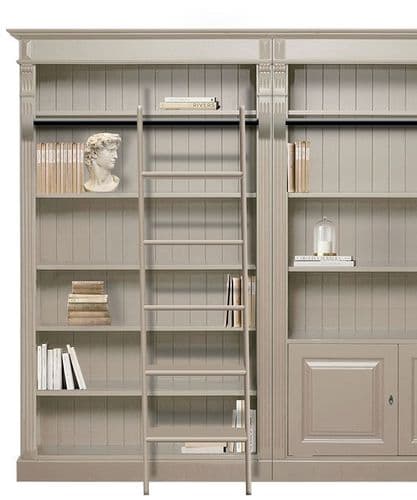 French Empire modular bookcases - custom-painted