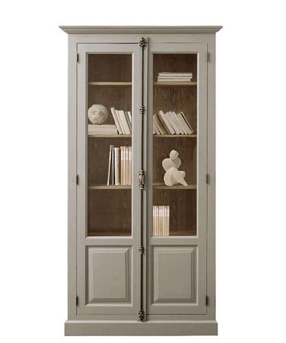 French Espagnolette bookcase cabinets