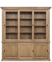 Georgian Panelled sliding door cupboards & dressers in Solid Pine | 4 & 6 Door Storage