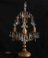Gilt girandole electric candelabra - SOLD