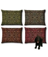 Jack's House luxury dog bed cushion - Persian Heritage