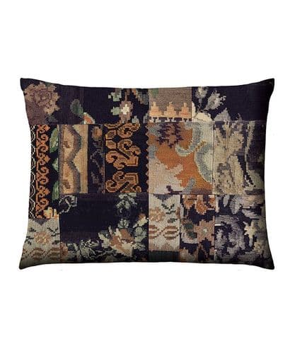 Jack's House luxury dog bed cushion - Persian Patchwork