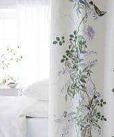Jardin des Oiseaux Natural linen by the metre