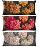 Les Artistes Roses XL reversible velvet cushions