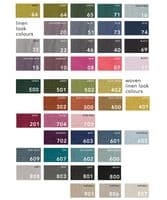 Linen fabric swatches