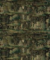 Lovers Garden/Arbour Green velvet