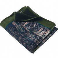 Lovers Garden velvet throw & cushion - 30% off