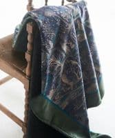 Lovers Garden velvet throw & cushion - 30% off