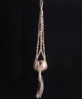 Macrame hanging vases