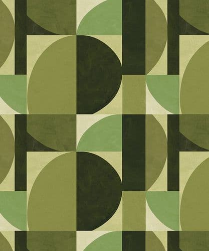 Modernist velvet - Green Tones