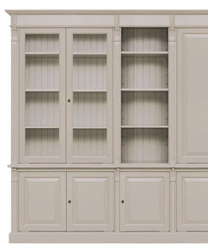 Modular French Empire top & base cabinets