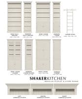New Shaker modular bookcases and cupboards | Angel and Boho