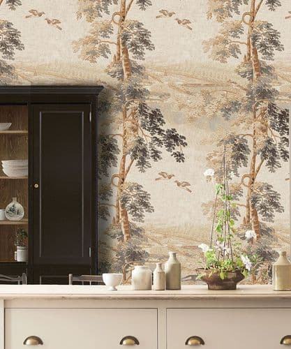 NEW Paradise Lost Verdure Birds - Antique