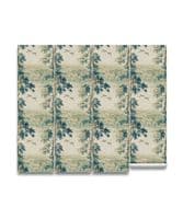NEW Paradise Lost Verdure Birds -  Blue
