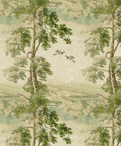 NEW Paradise Lost Verdure Birds - Green