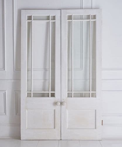 Pair of Edwardian Vintage interior doors