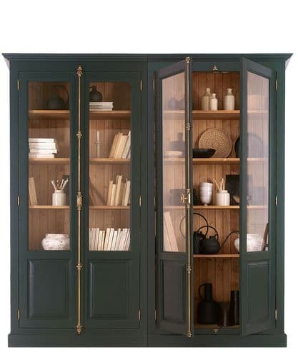 Pair of French Espagnolette bookcases - SOLD