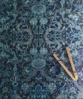 Persian Heritage velvet - Antique Blue