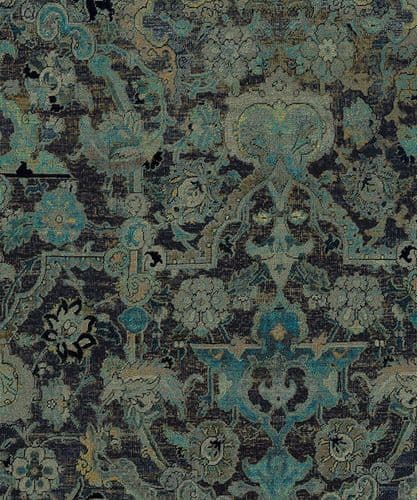 Persian Heritage velvet - Antique Blue