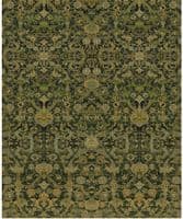 Persian Heritage velvet - Sylvan Green