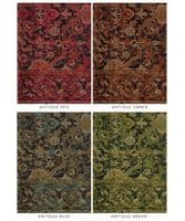 Persian Heritage velvet throws
