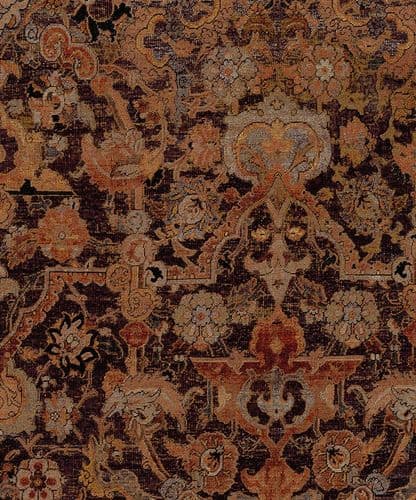 Persian Heritage velvet - Umber