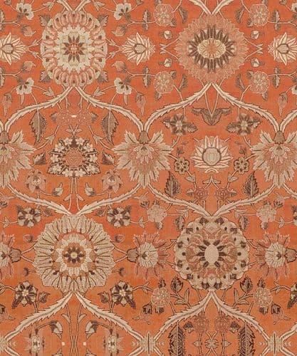 Persian Love Tokens velvet - Coral