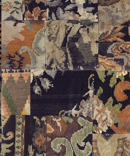 Persian Patchwork velvet - Antique