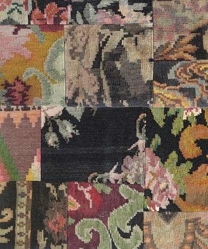 Persian Patchwork velvet - Multi