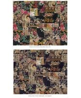Persian Patchwork velvet throws