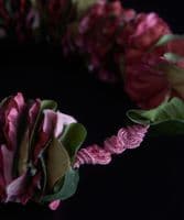 Rose petal wreath