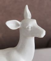Set of 3 white deer - SOLD