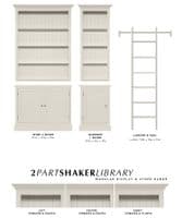 New Shaker modular bookcases and cupboards | Angel and Boho