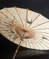Vintage Chinese waxed paper parasols - SOLD