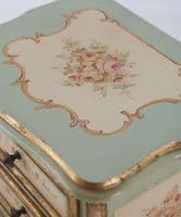 Vintage hand-painted Italian nightstand
