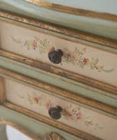 Vintage hand-painted Italian nightstand
