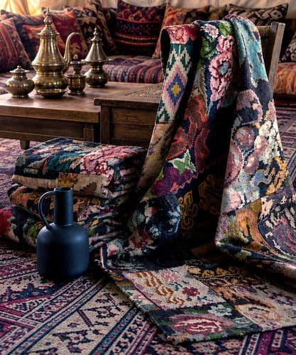 Vintage Kilim patchwork rugs