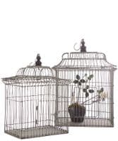Wirework birdcages - SOLD