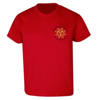 Boreham Primary School Red PE T-Shirt