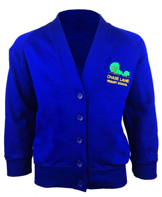 Chase Lane Primary Sweatshirt Cardigan
