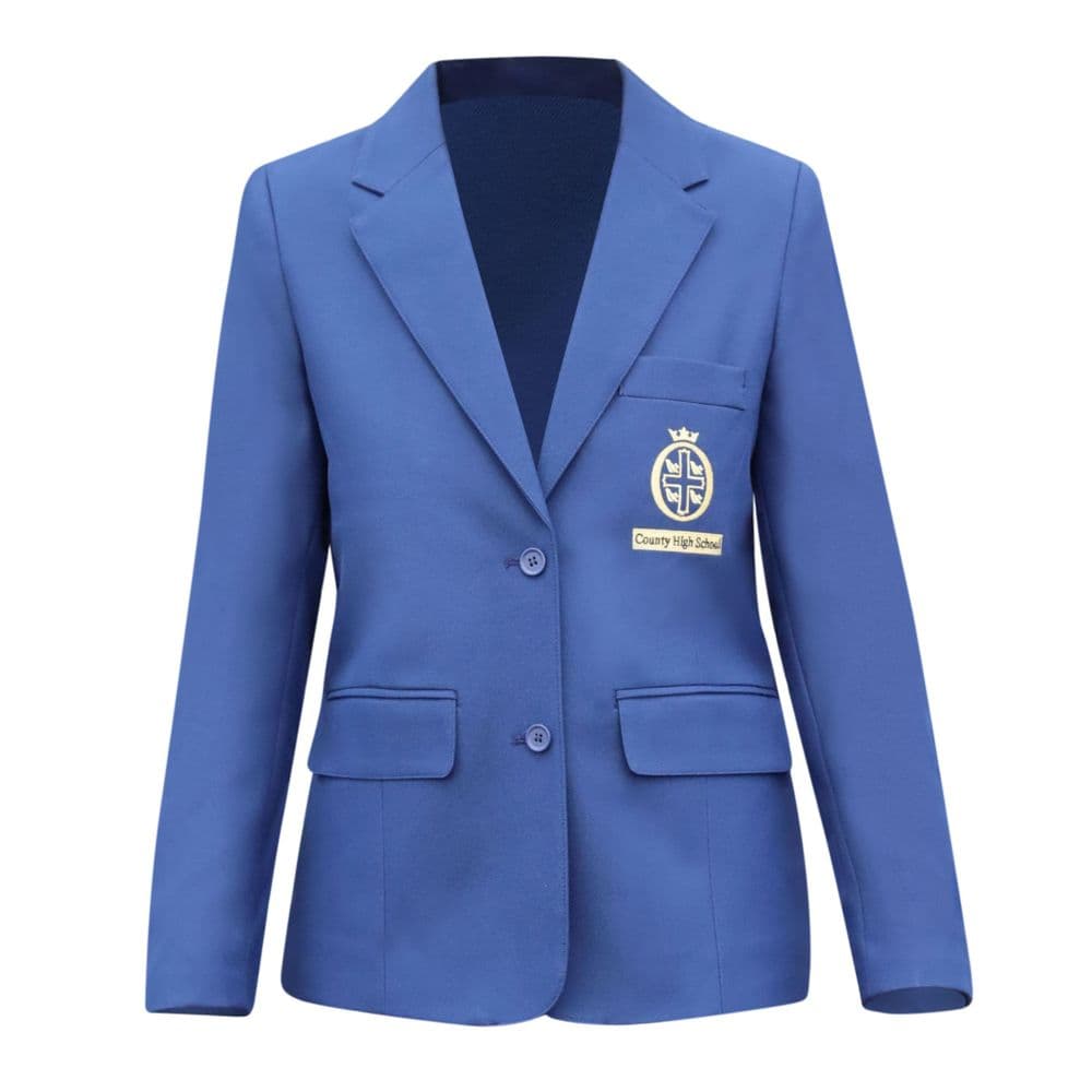Castlehead High (S1-S4) Girls Poly Blazer Brown main image 0