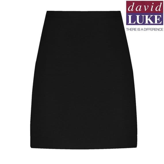 David Luke Black Senior Straight Skirt