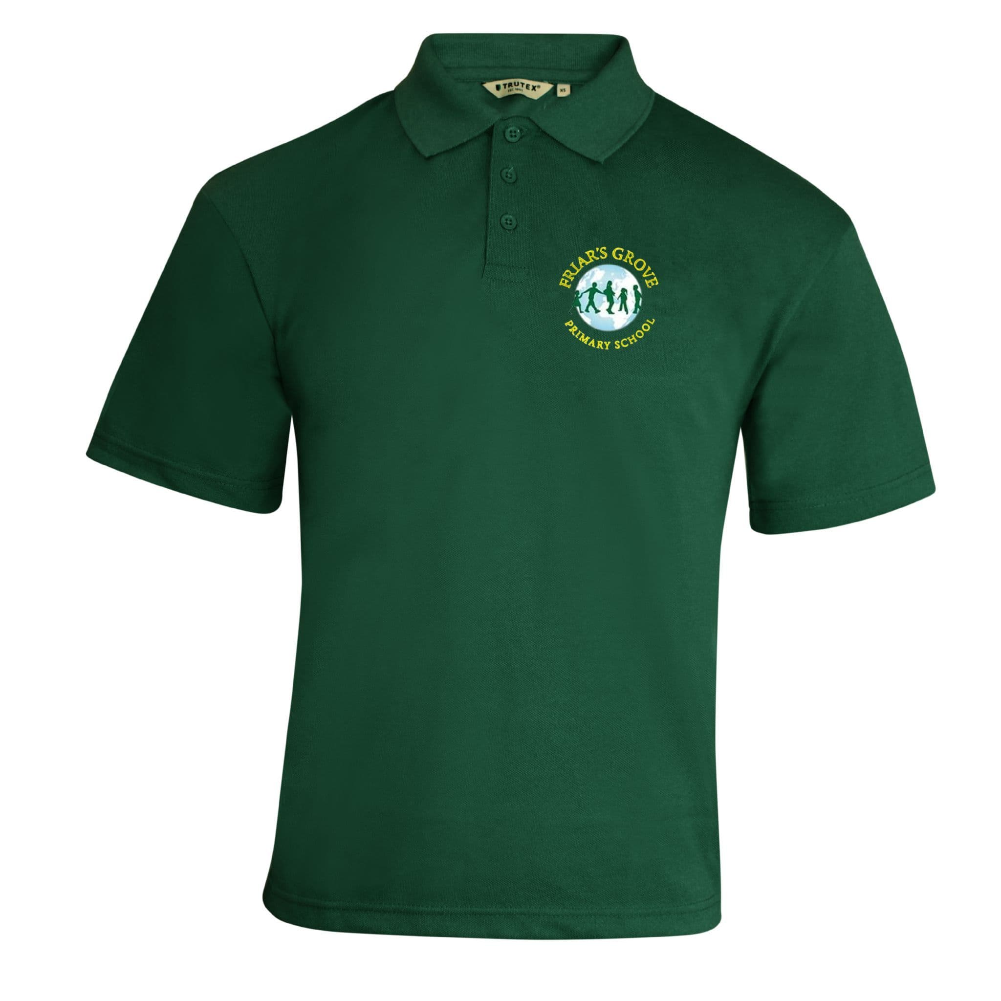 Friar s Grove Primary Bottle Green Polo Shirt