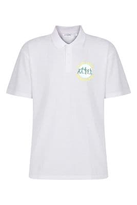Friar's Grove Primary White Polo Shirt